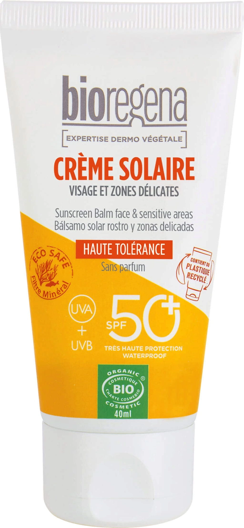 Bioregena Sonnenschutz Creme Gesicht LSF 50+ - 40 ml