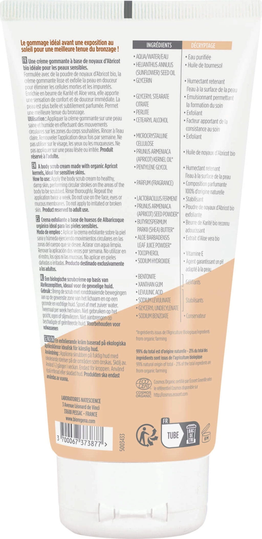 Bioregena Peelingcreme - 150 ml