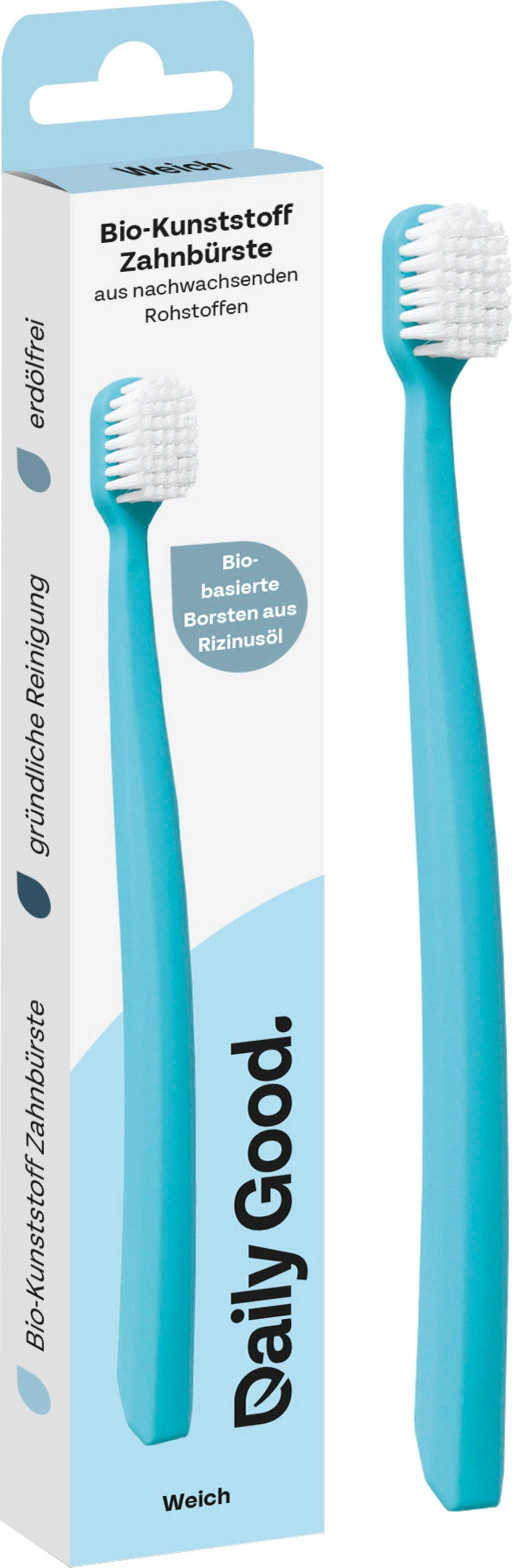 Daily Good Bio-Kunststoff Zahnbürste - Weich
