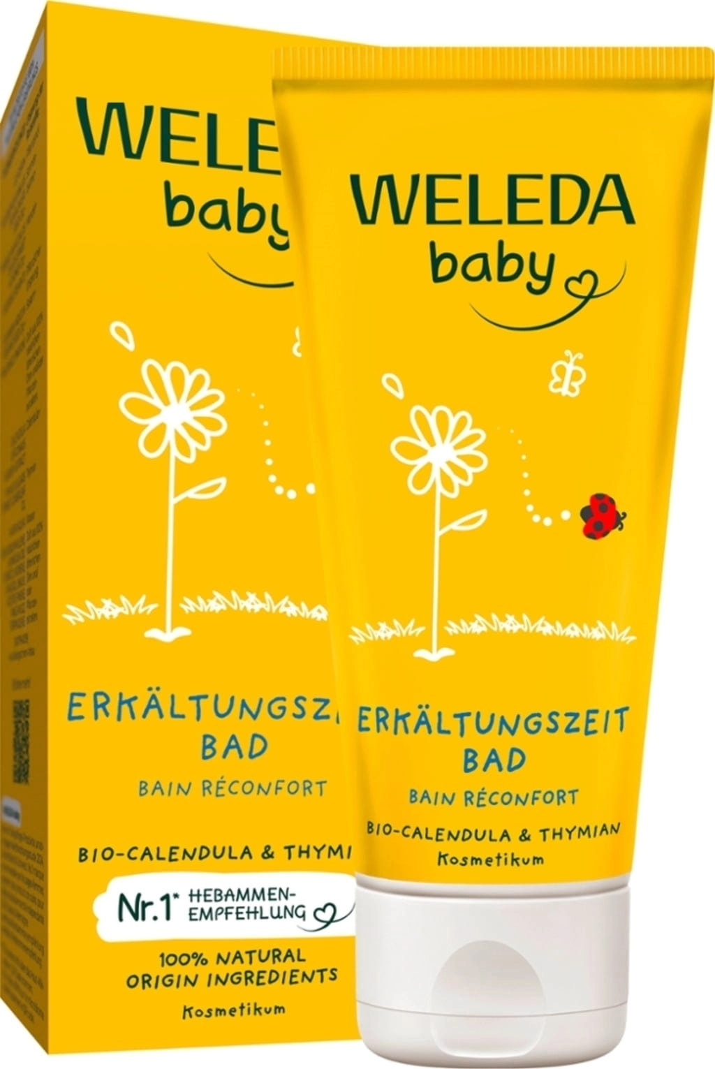 Weleda baby Erkältungszeit Bad Bio-Calendula & Thymian - 75 ml
