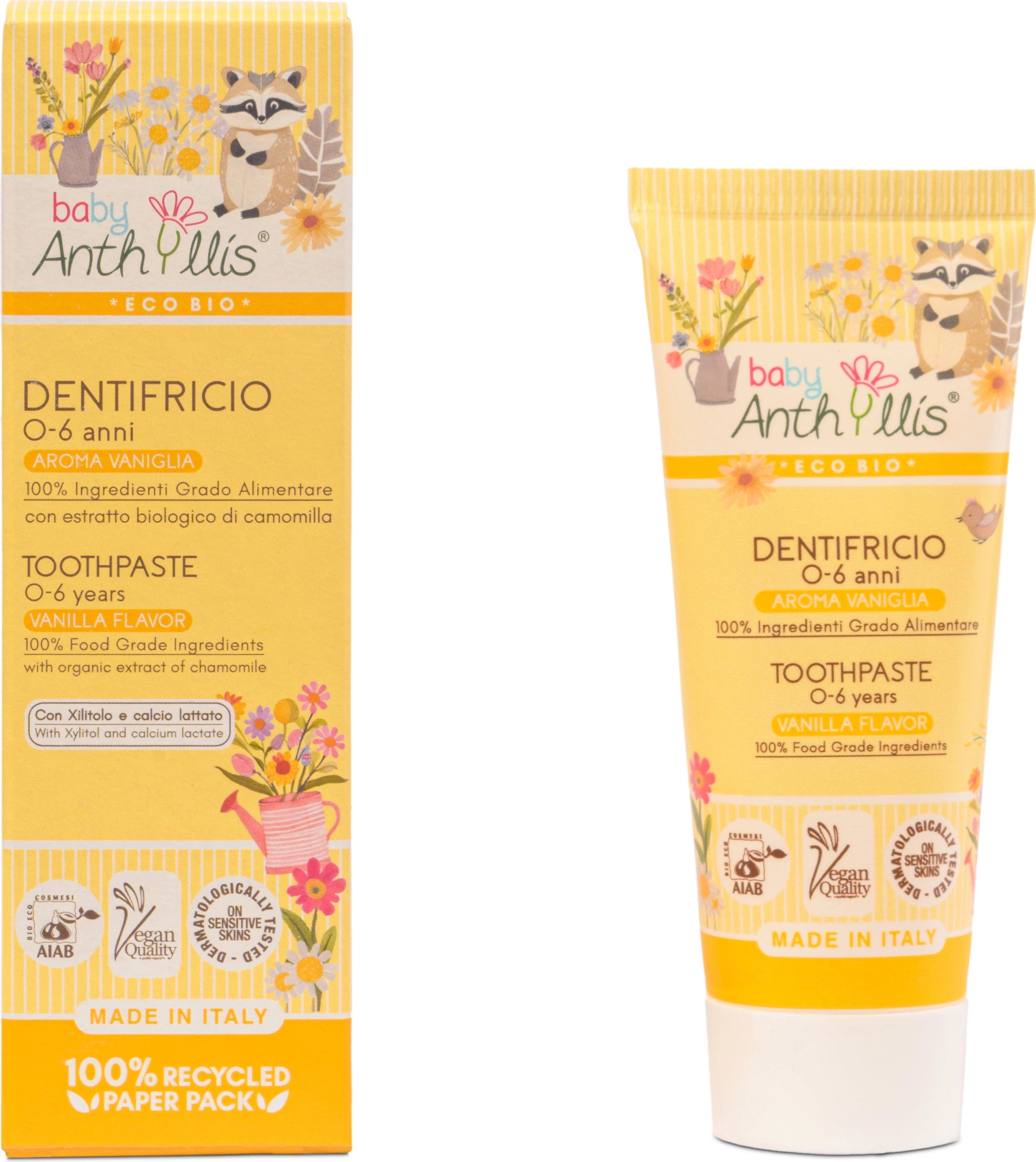 Baby Anthyllis Zahnpasta 0-6 Jahre - 75 ml