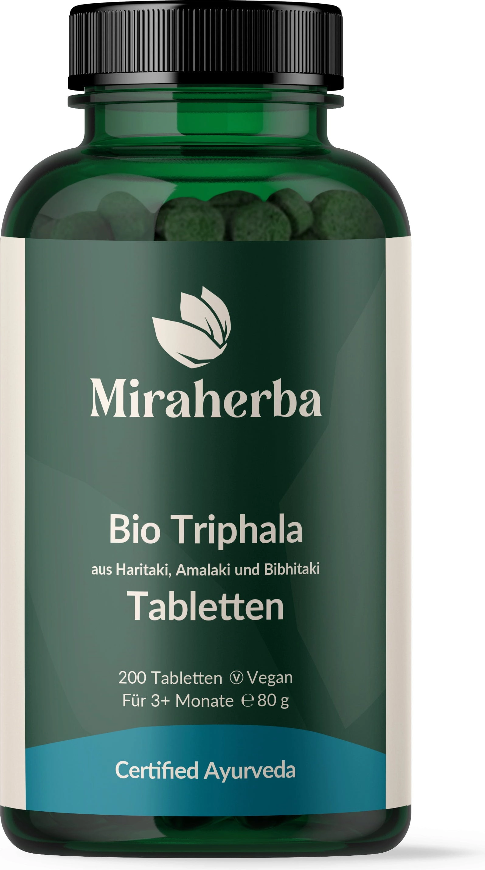 Miraherba Bio Triphala - 200 Tabletten