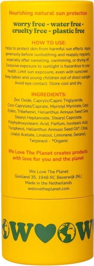 We Love The Planet Sonnenstick LSF 50 - 40 g