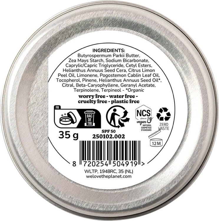 We Love The Planet Sonnenbalsam SPF 50 - 35 g