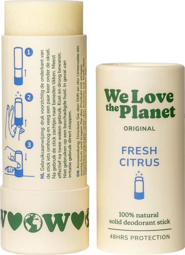 We Love The Planet Fresh Citrus Deo - Deo Stick (40g)