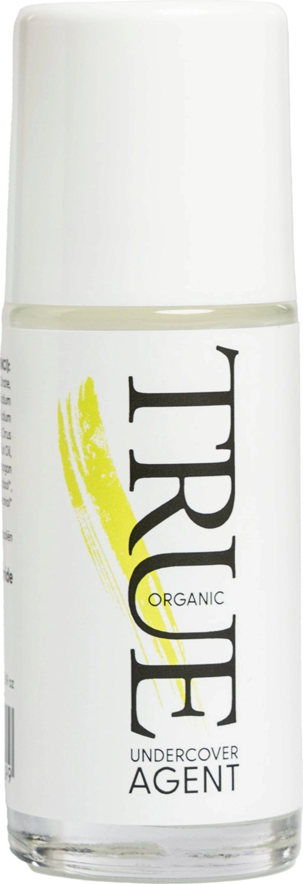 True Organic of Sweden Undercover Agent Natural Deodorant Lemongrass - 50 ml