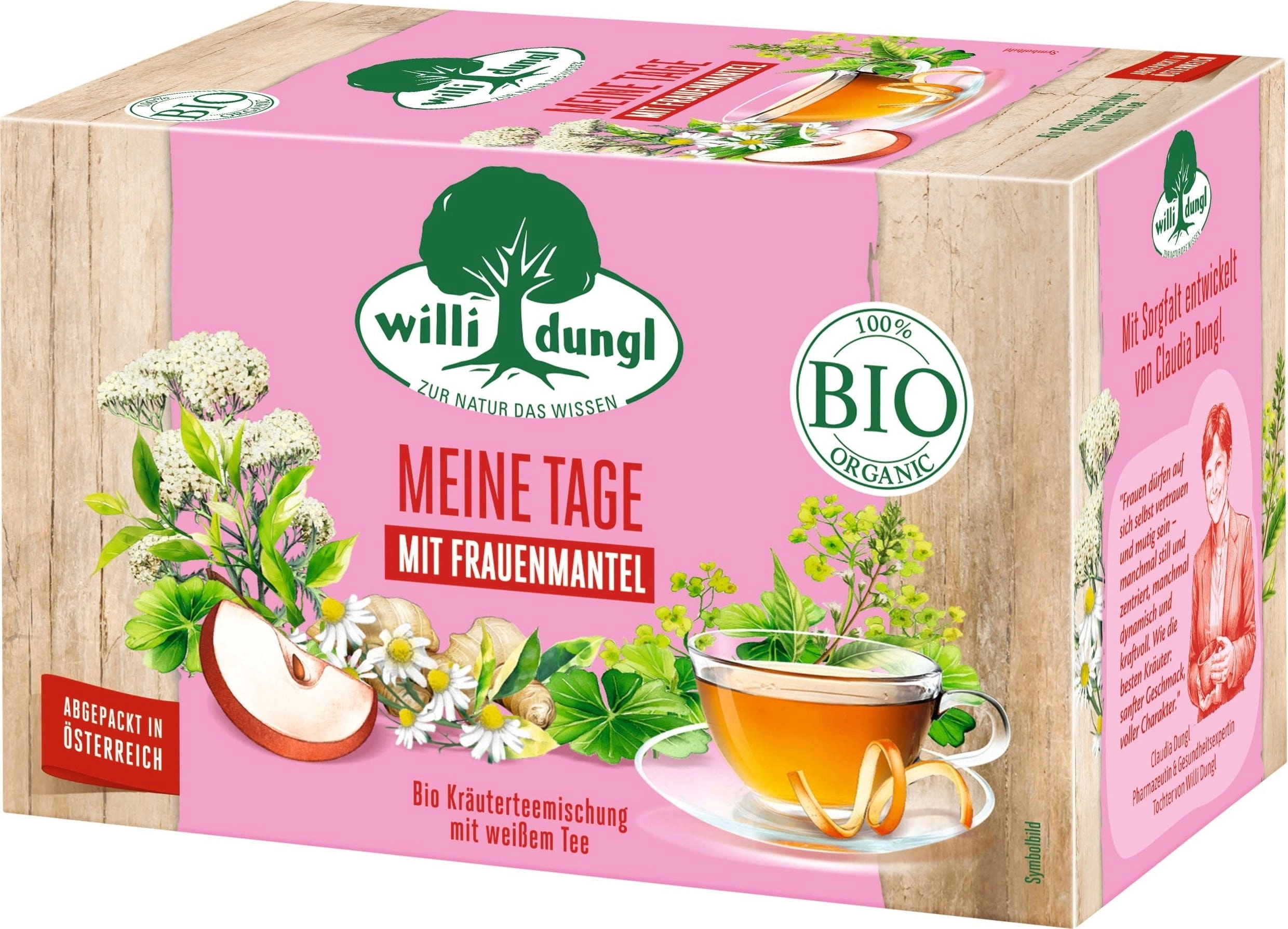 Willi Dungl BIO-Tee Meine Tage - 20 Teebeutel