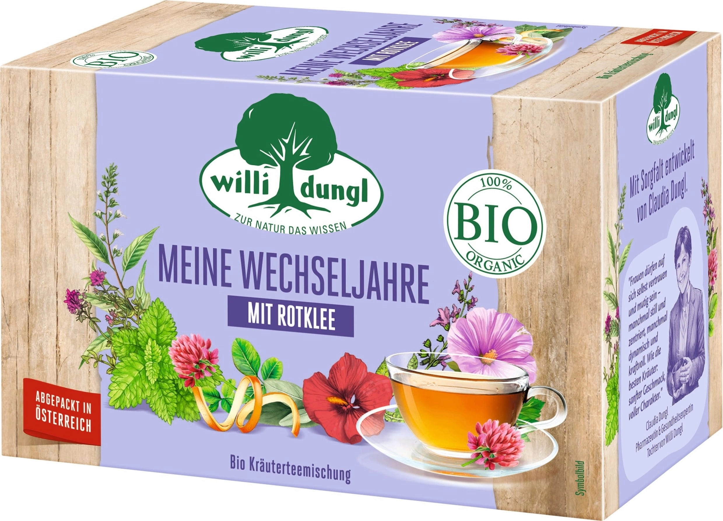 Willi Dungl BIO-Tee Meine Wechseljahre - 20 Teebeutel