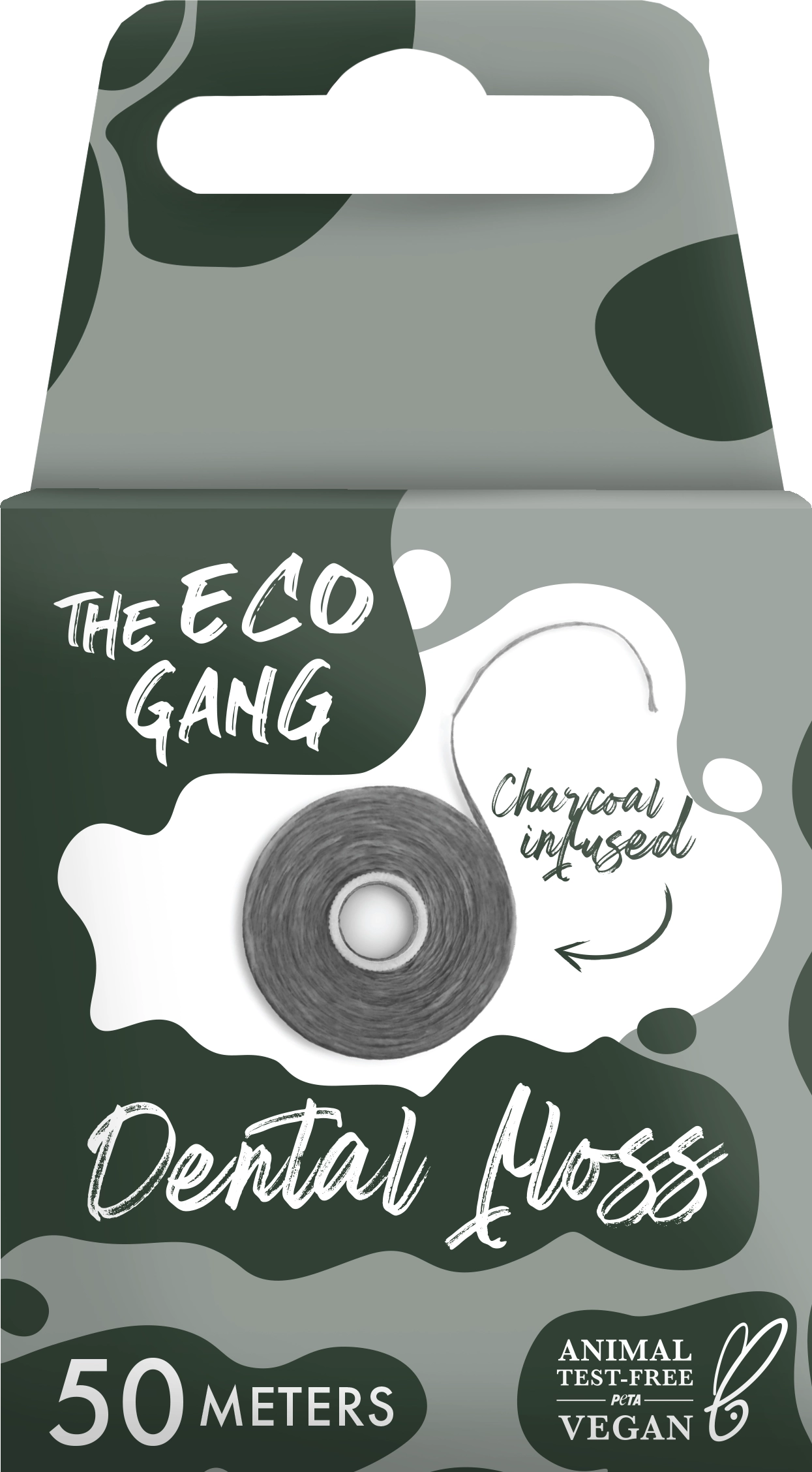 The Eco Gang Dental Floss - Charcoal