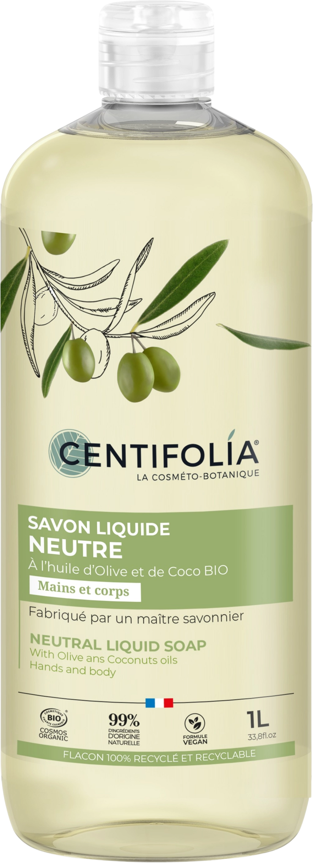 CENTIFOLIA Neutral Liquid Soap - 1 l
