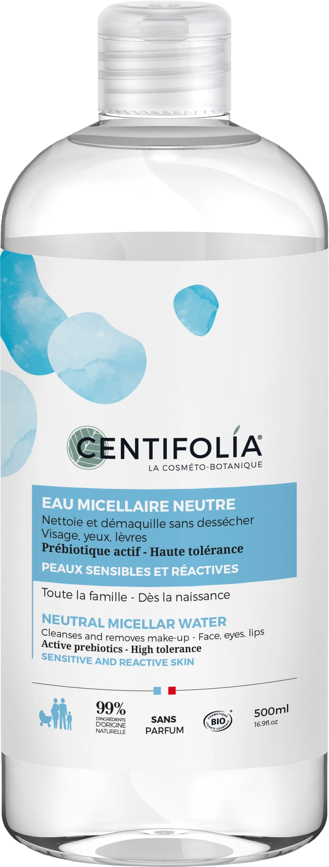 CENTIFOLIA Neutral Micellar Water - 500 ml