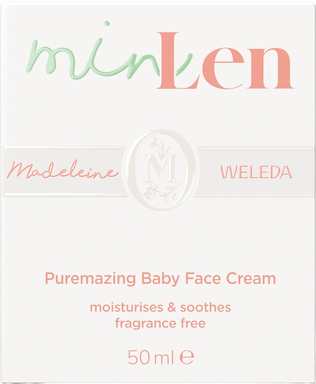 minLen Puremazing Baby Face Cream - 50 ml