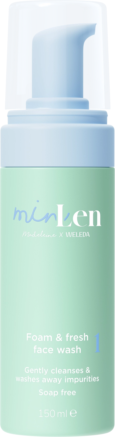 minLen Foam & Fresh Face Wash - 150 ml