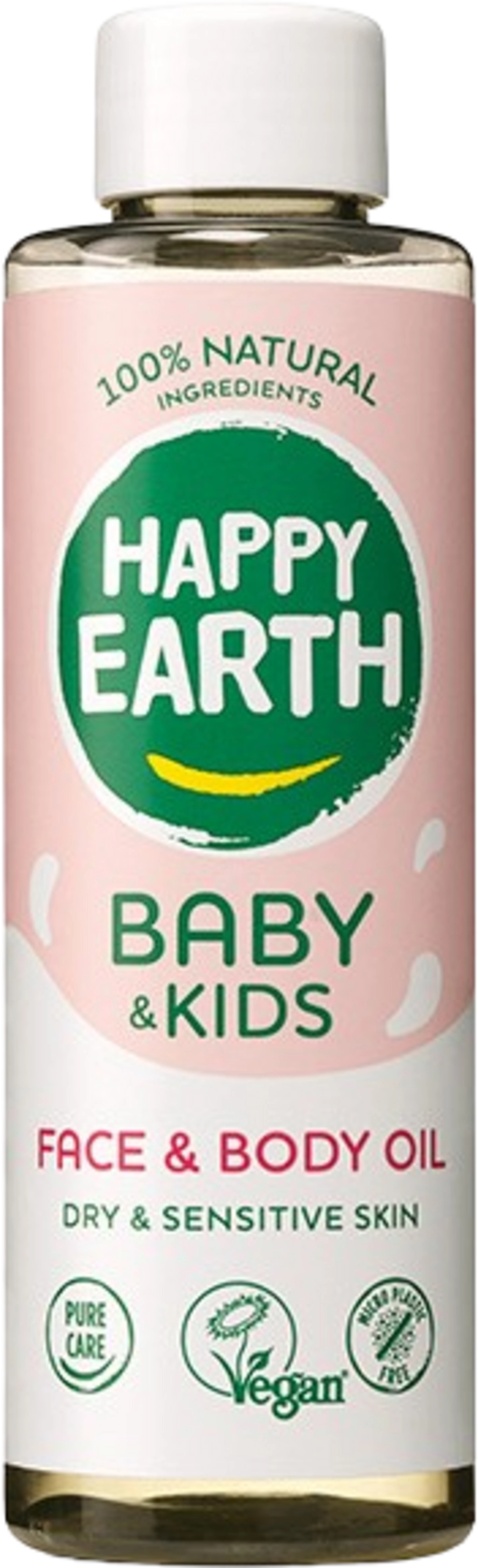 Happy Earth Baby & Kids Face & Body Oil - 150 ml
