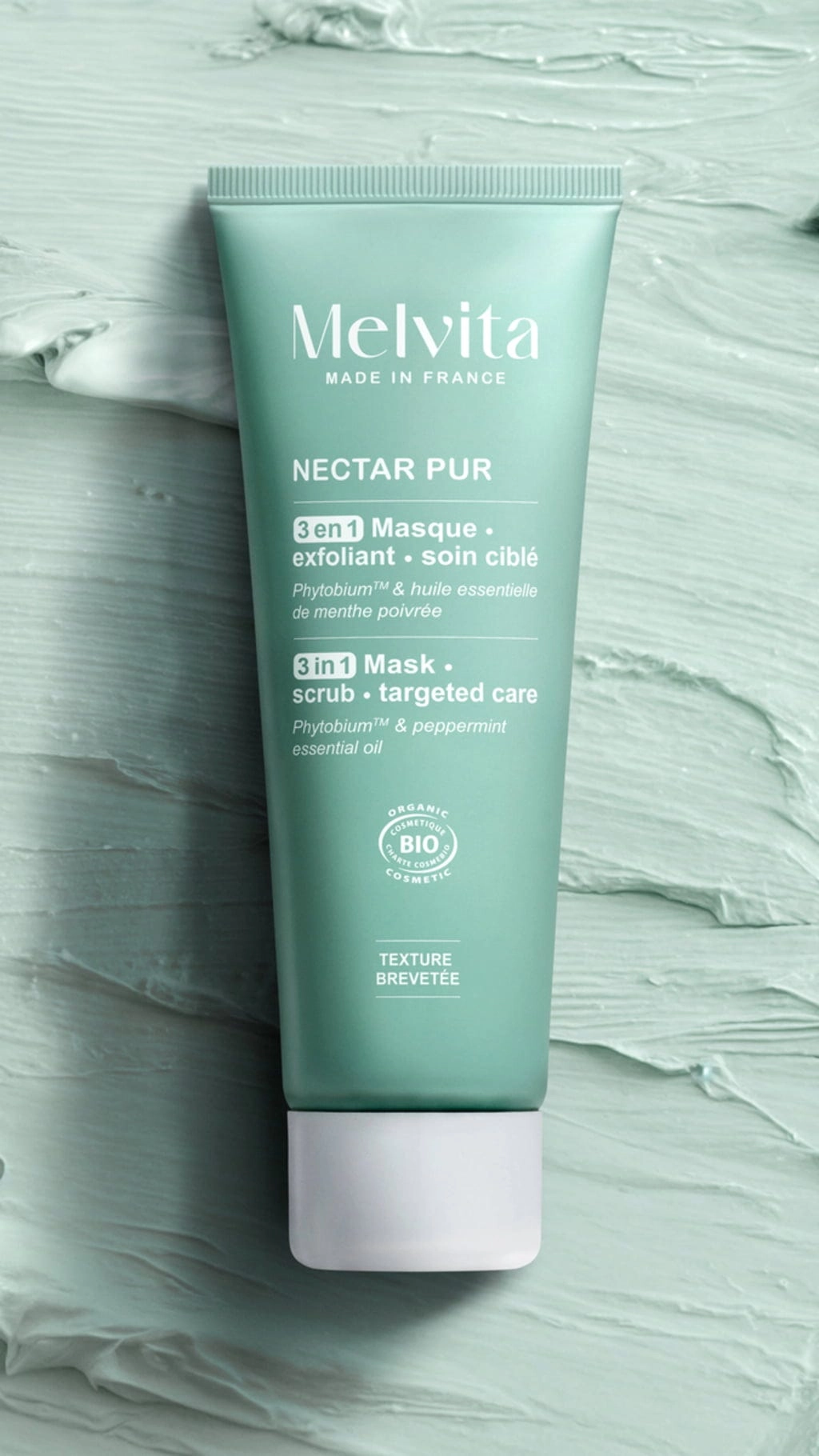 Melvita 3in1 Mask, Scrub & Targeted Care - 75 ml