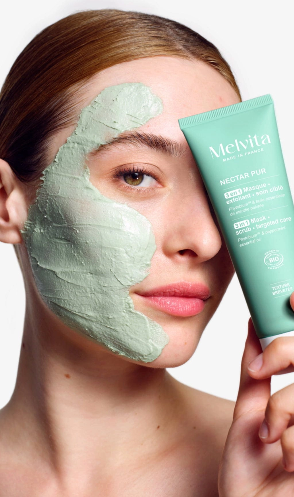 Melvita 3in1 Mask, Scrub & Targeted Care - 75 ml