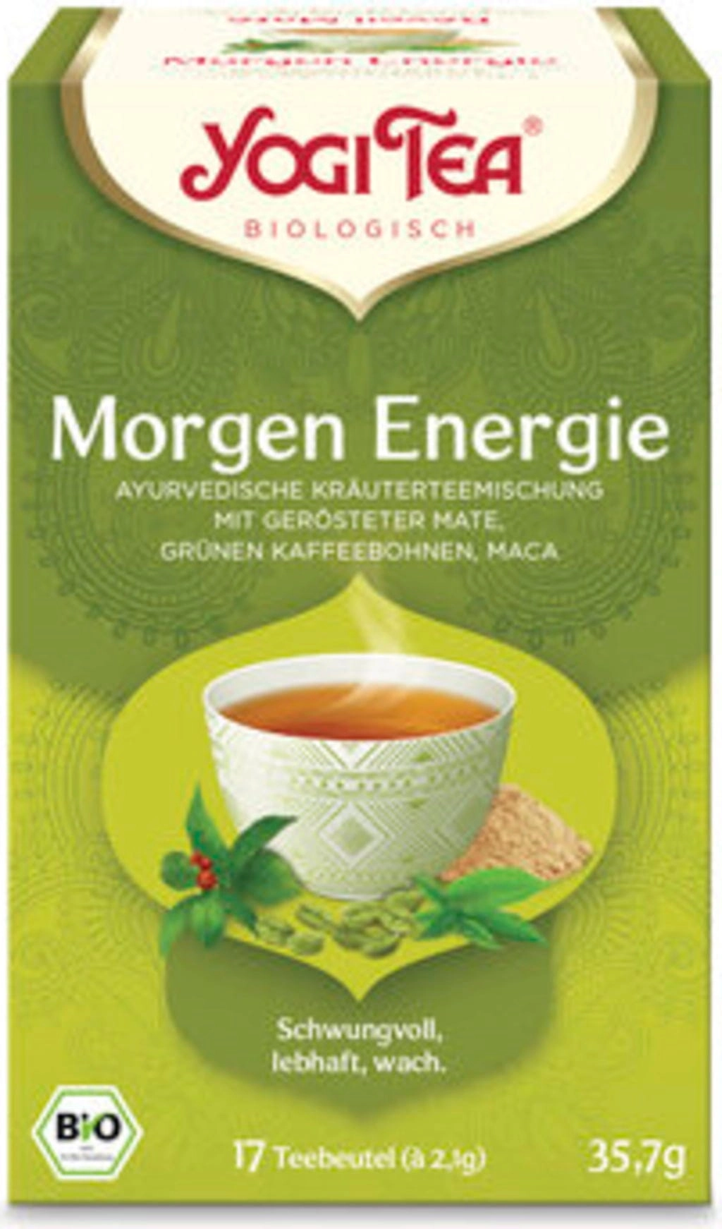 Yogi Tea Morgen Energie Bio - 17 Teebeutel