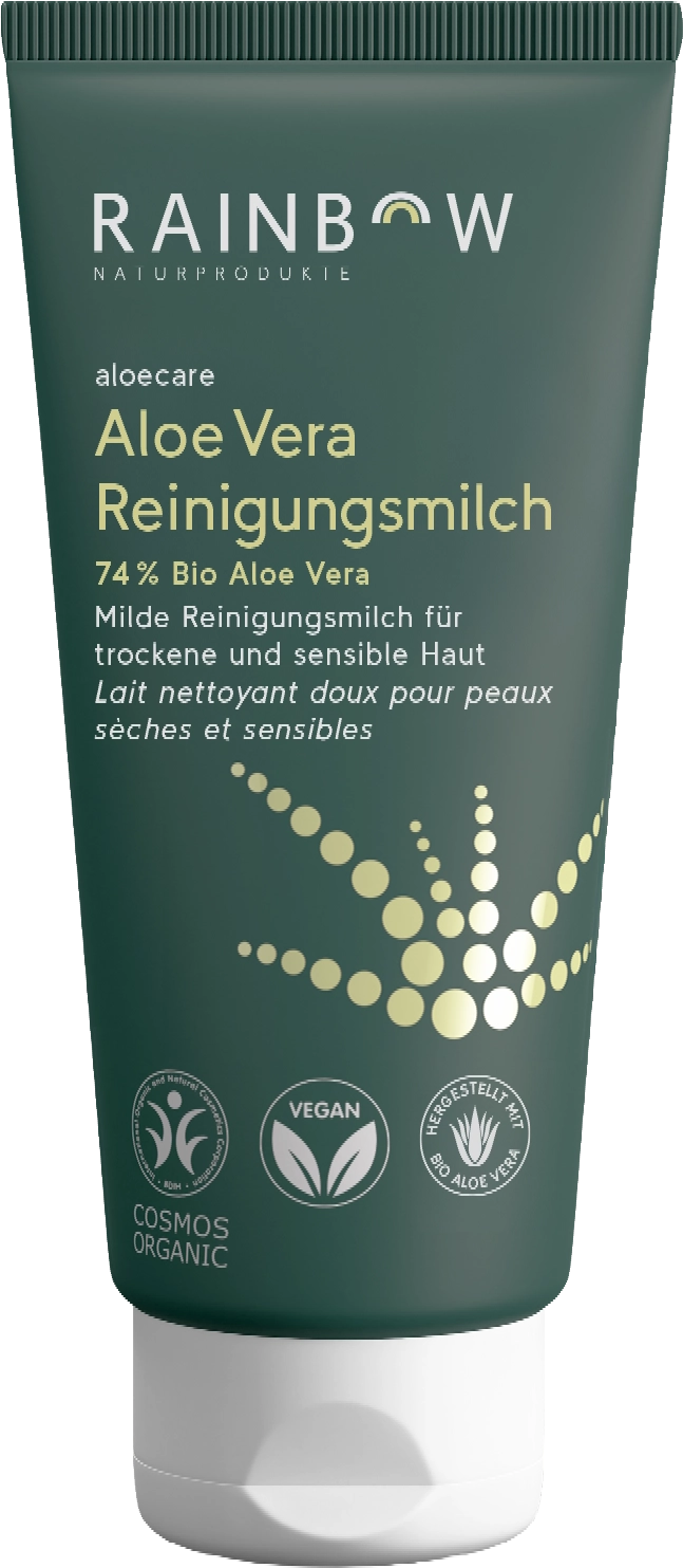 RAINBOW Naturprodukte Aloe Vera Reinigungsmilch - 100 ml