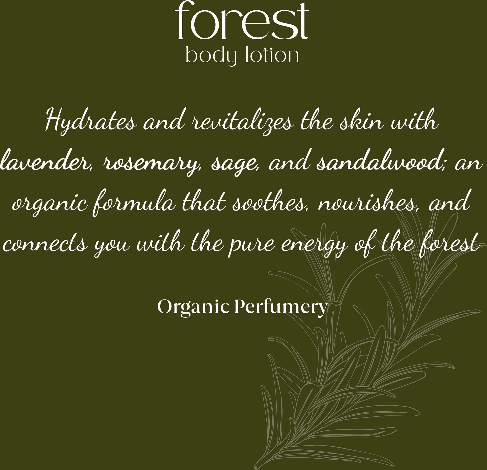 Jimmy Boyd Forest Biorganic Body Lotion - 200 ml