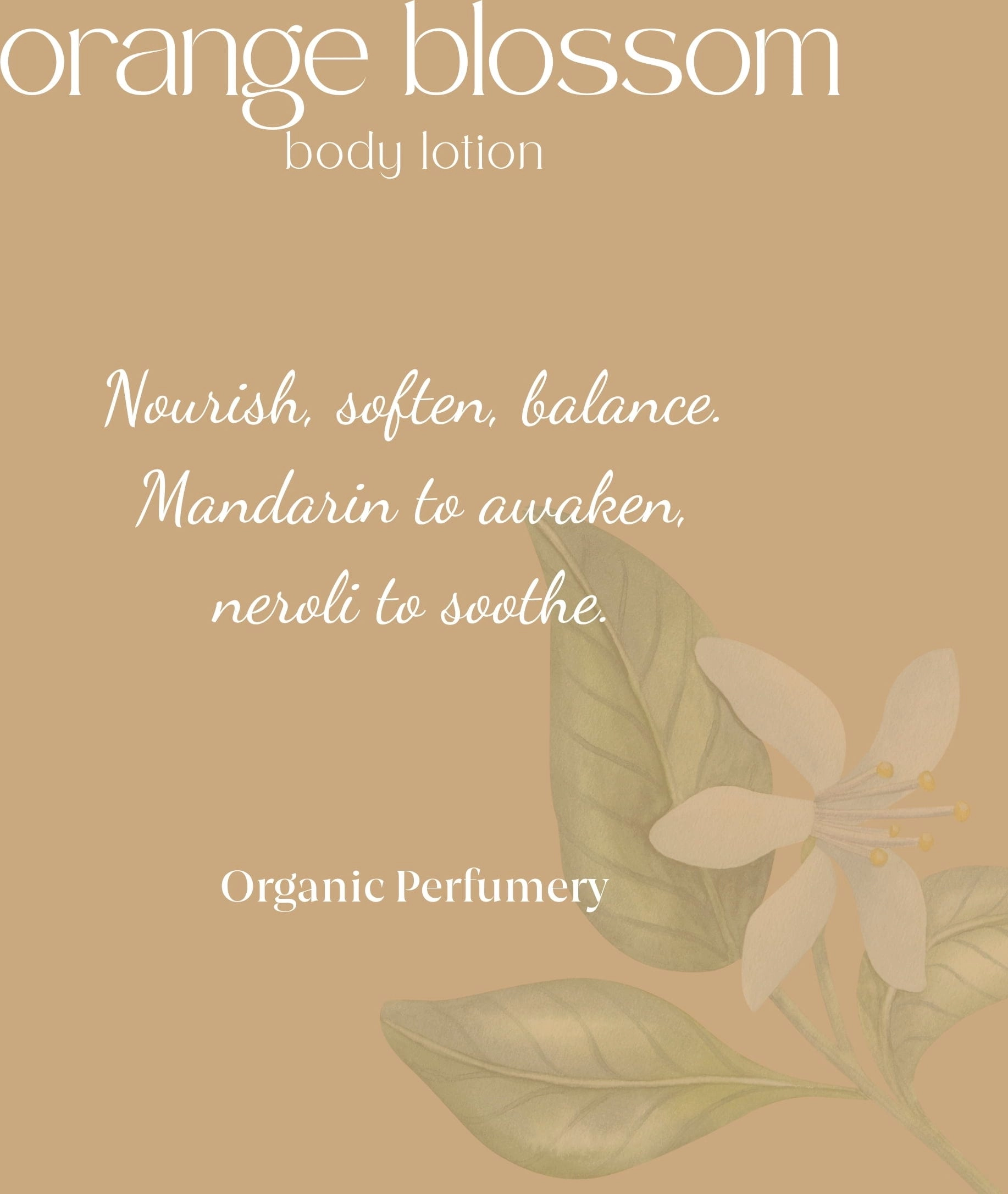 Jimmy Boyd Orange Blossom Biorganic Body Lotion - 200 ml