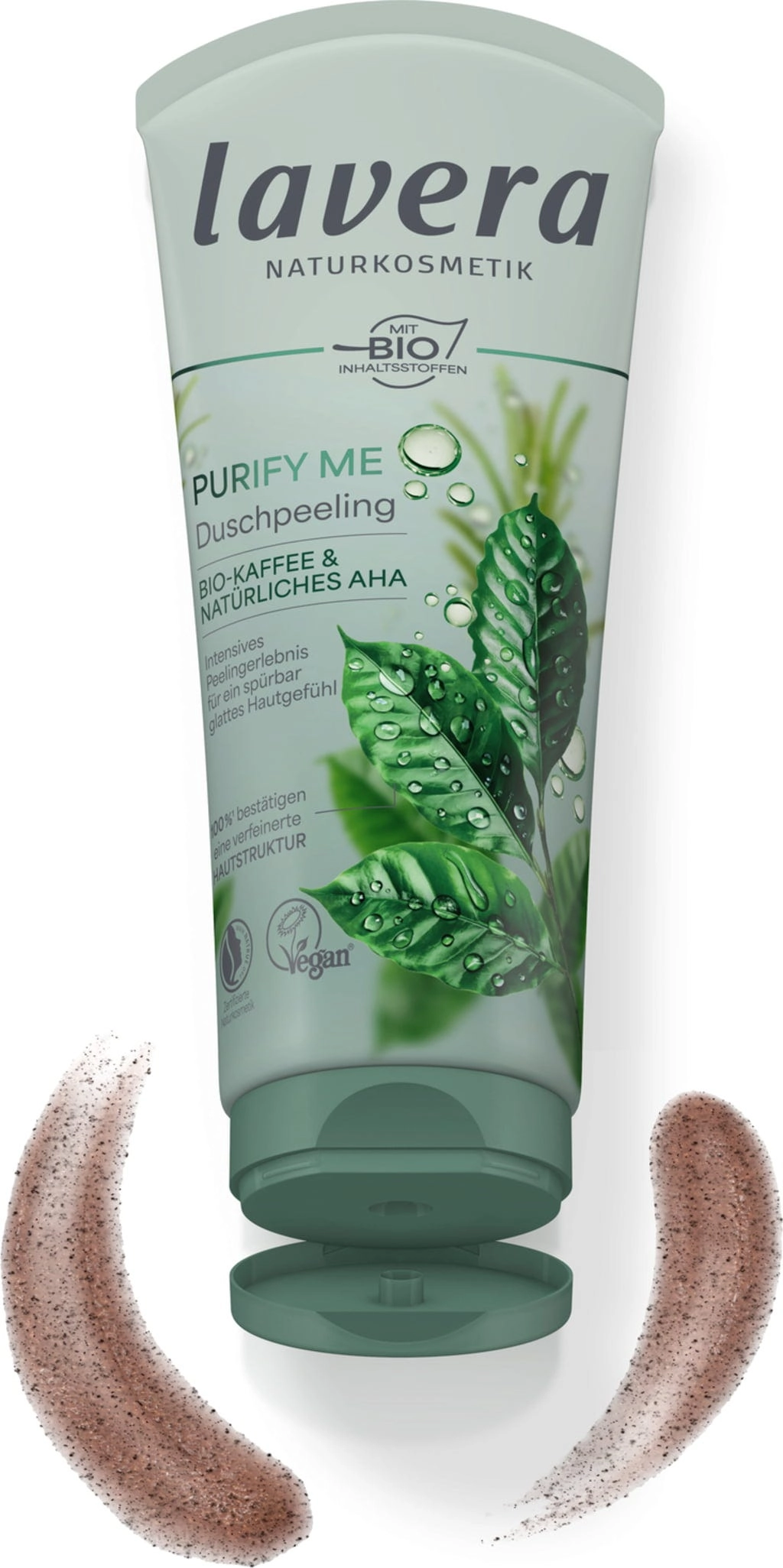 lavera Duschpeeling PURIFY ME - 200 ml