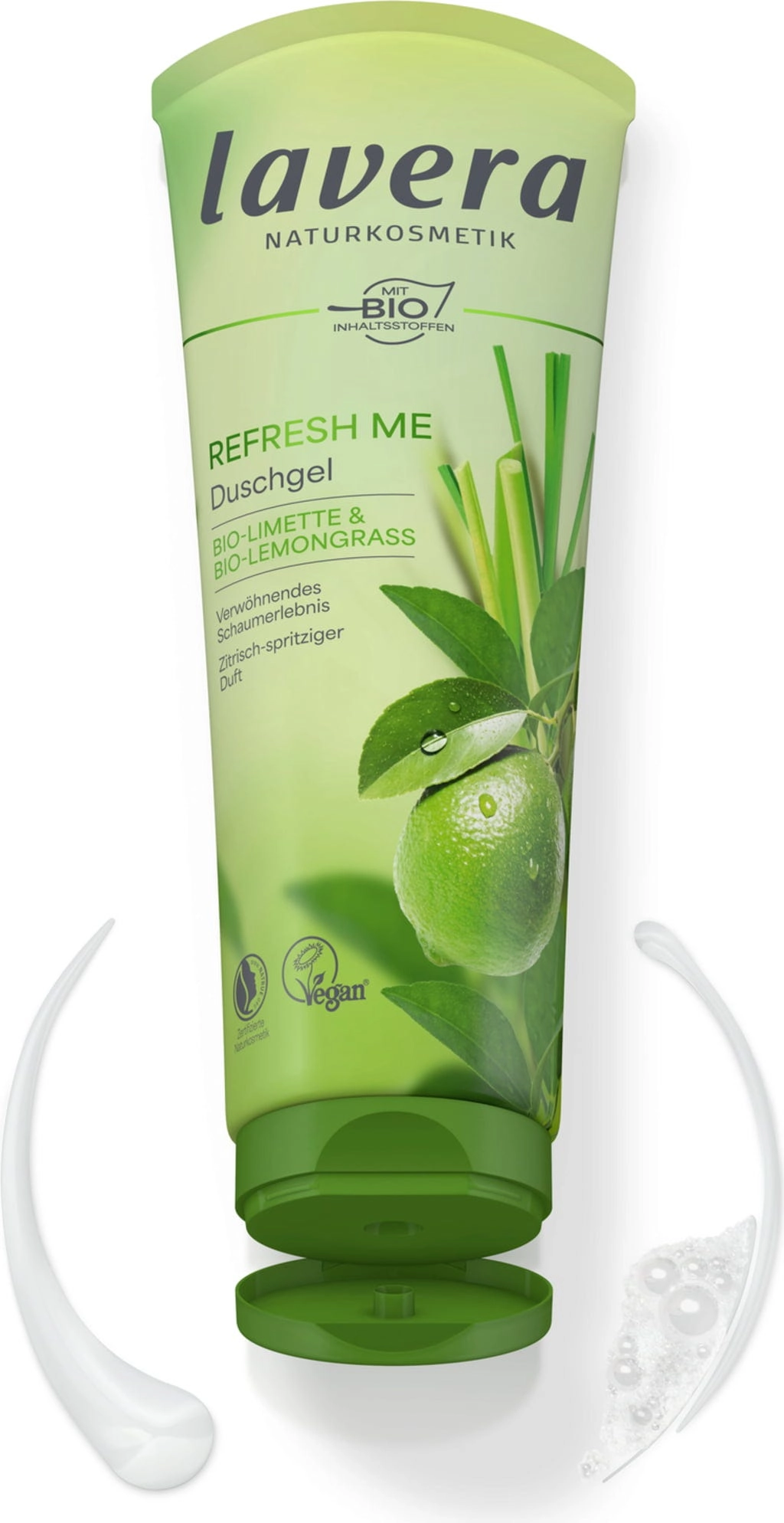 lavera Duschgel REFRESH ME - 250 ml