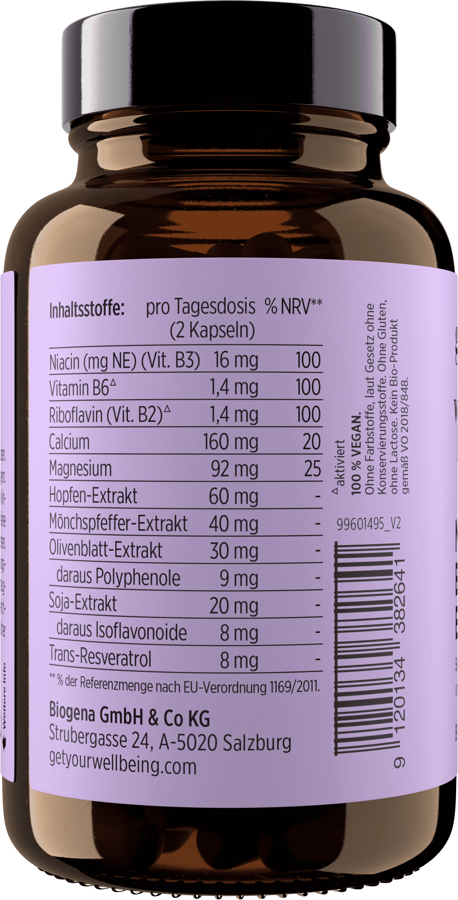 get your wellbeing by BIOGENA Meno Balance Edition - 60 Kapseln