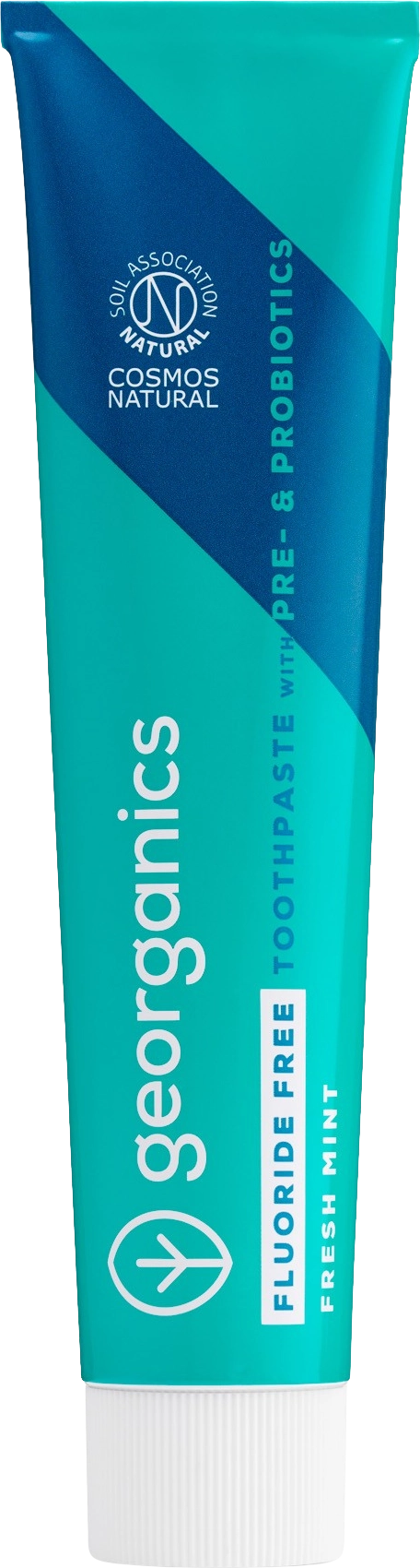 georganics Fluoride Free Toothpaste Pre- & Probiotics - 75 ml
