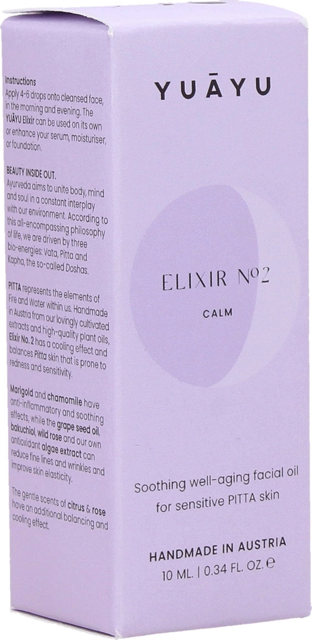 YUĀYU Elixir No. 2 Pitta - 10 ml