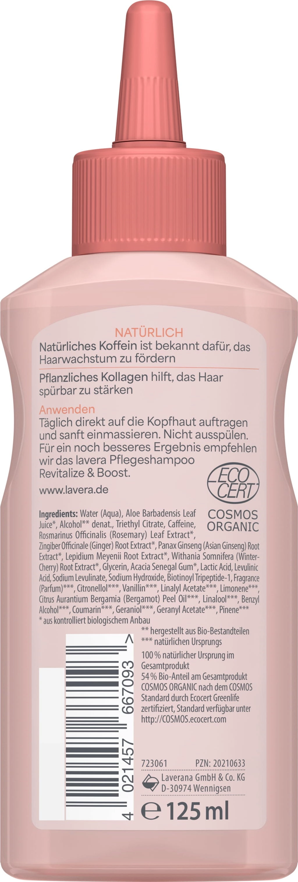 lavera Kopfhauttonic Revitalize & Boost - 125 ml