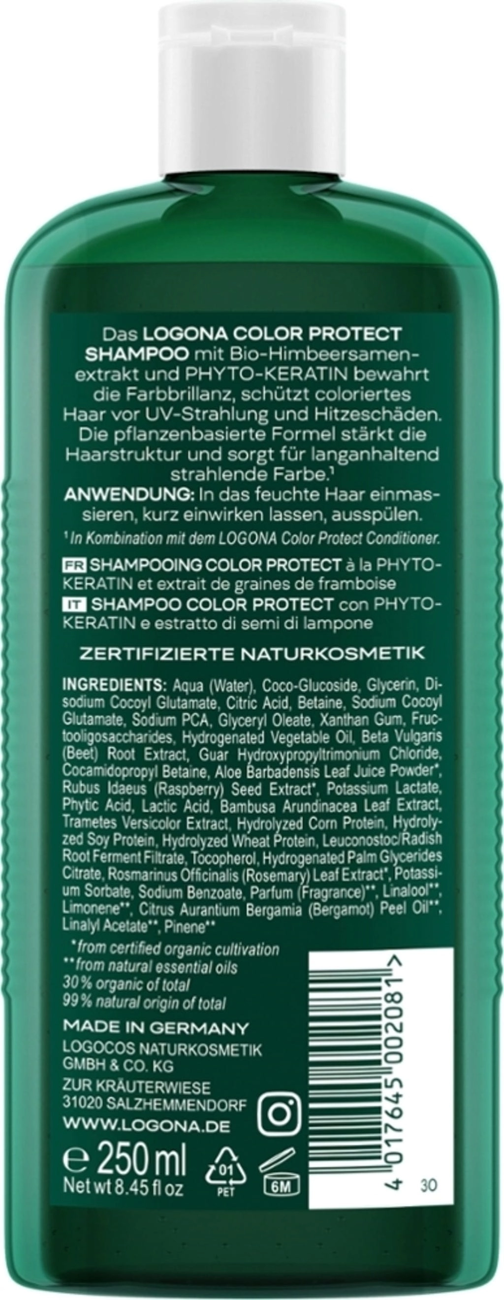 LOGONA Color Protect Shampoo - 250 ml