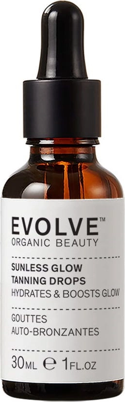 Evolve Organic Beauty Sunless Glow Tanning Drops - 30 ml