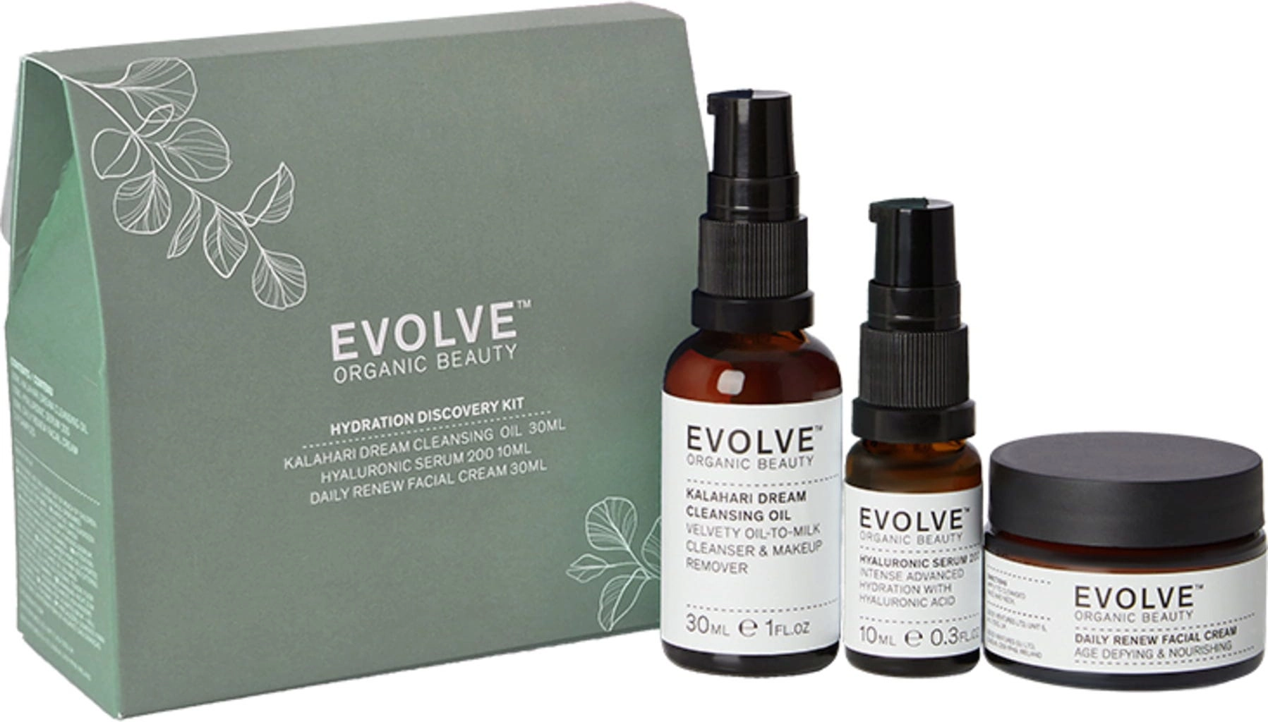 Evolve Organic Beauty Hydration Discovery Set - 1 Set