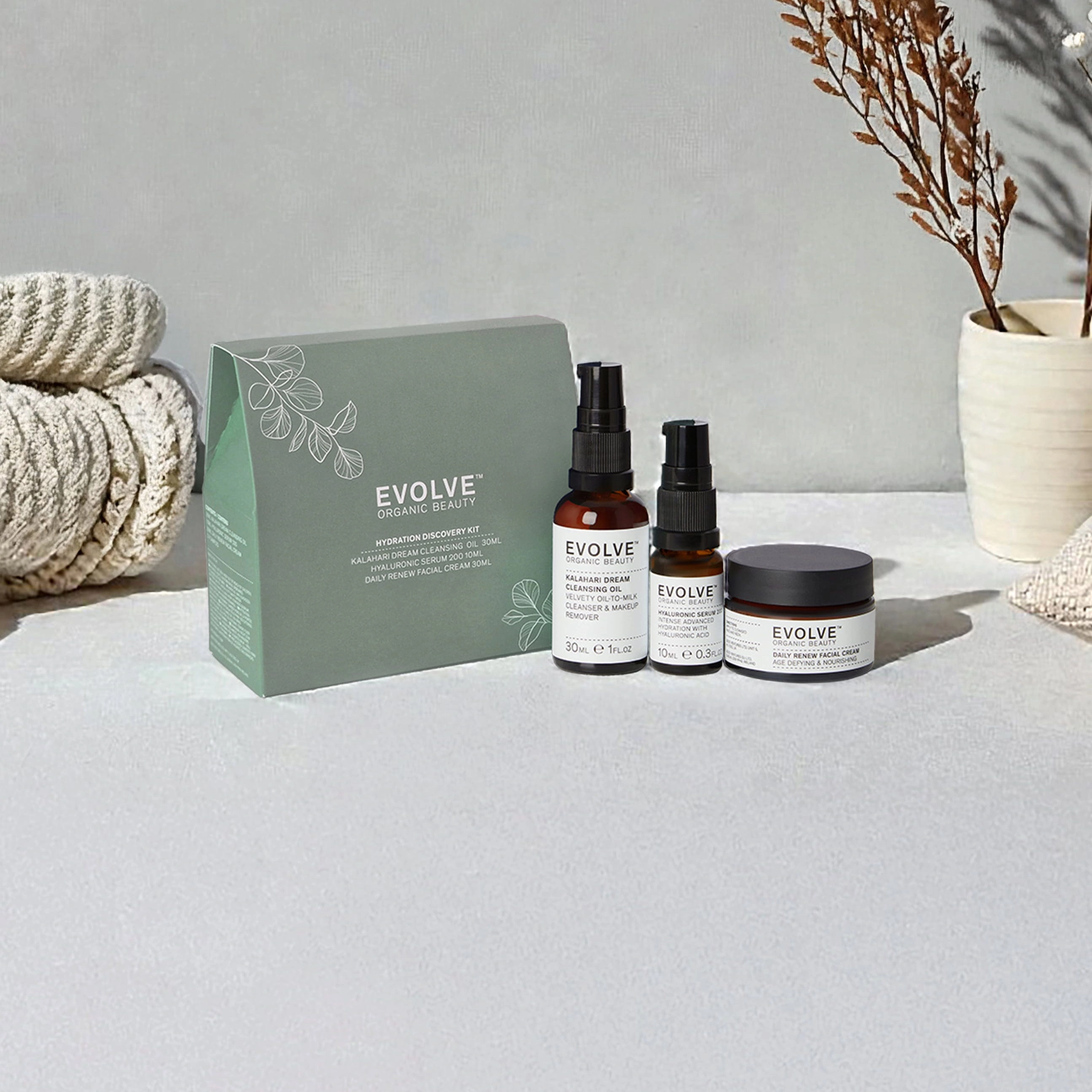 Evolve Organic Beauty Hydration Discovery Set - 1 Set
