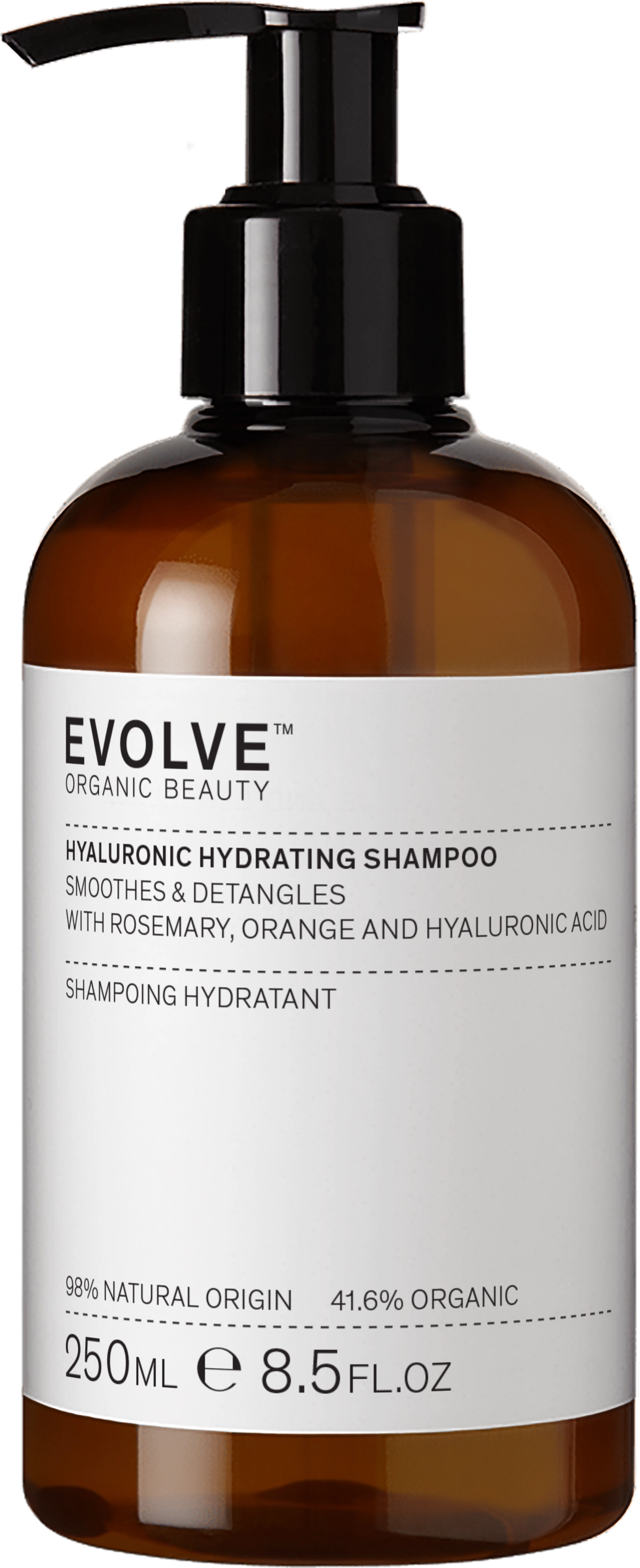 Evolve Organic Beauty Hyaluronic Hydrating Shampoo - 250 ml