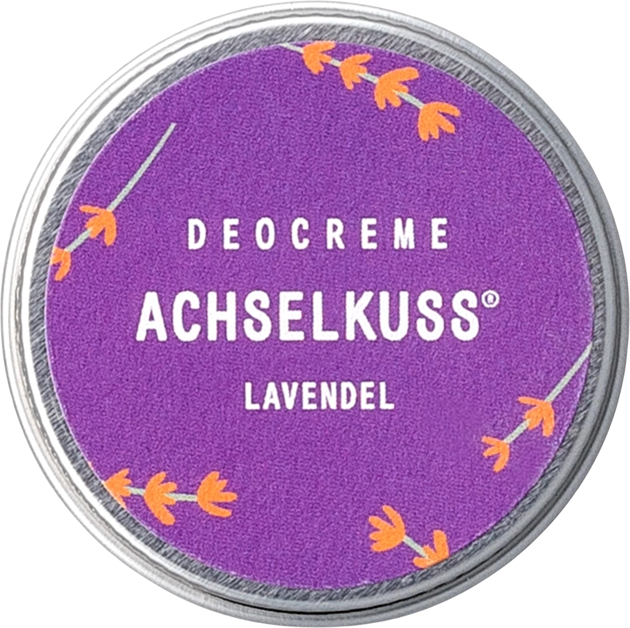 ACHSELKUSS Deocreme Lavendel - 12 ml