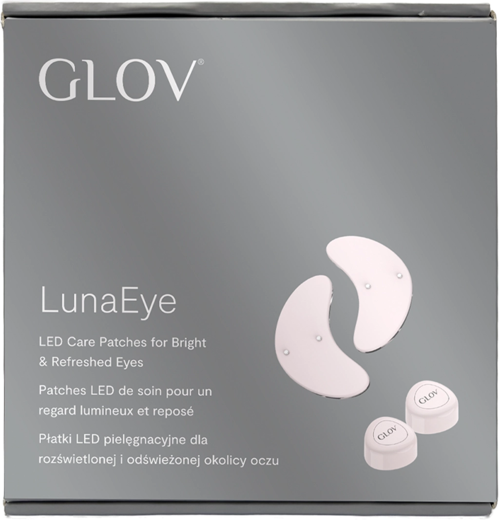 GLOV LunaEye LED Therapy Patches for Bright & Rejuvenated Eyes - 1 Stk
