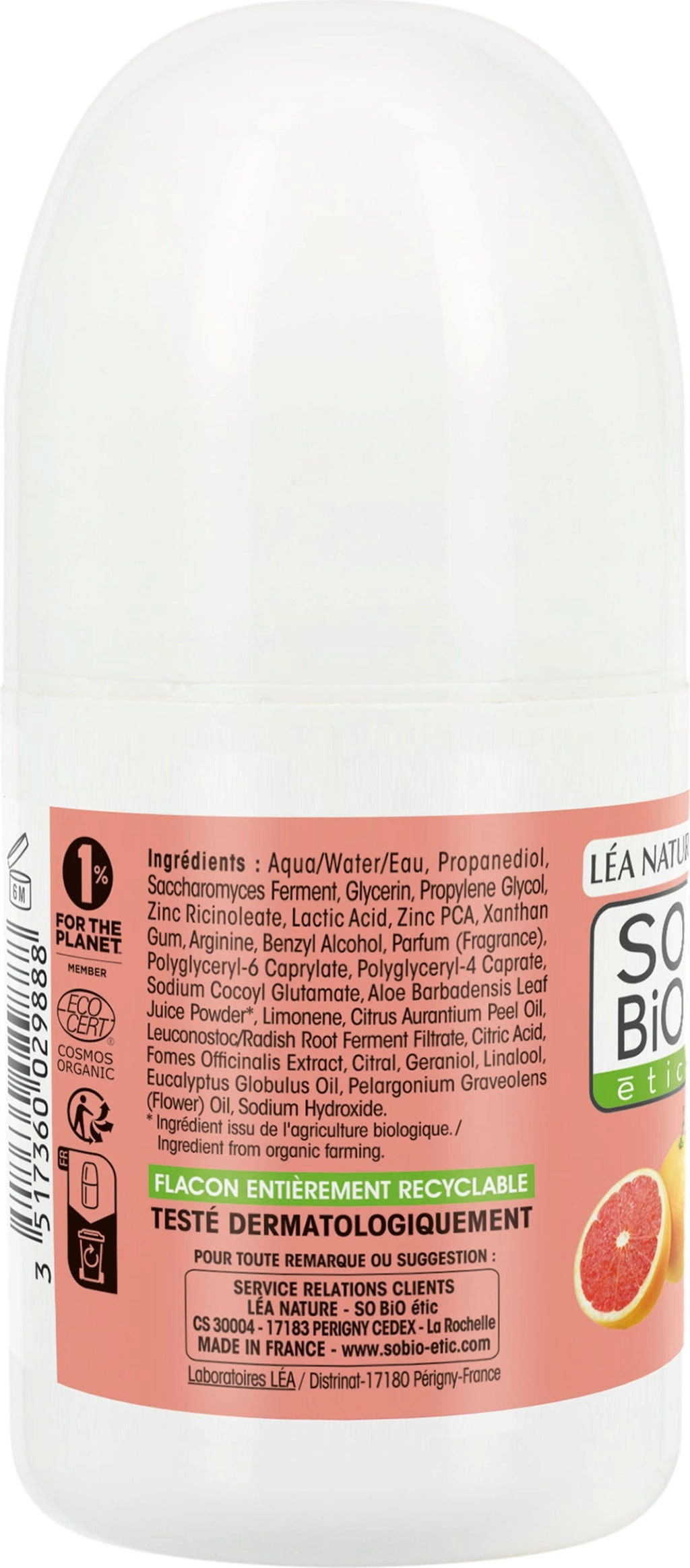 LÉA NATURE SO BiO étic Duftendes Deo Zitrusfrüchte - 50 ml
