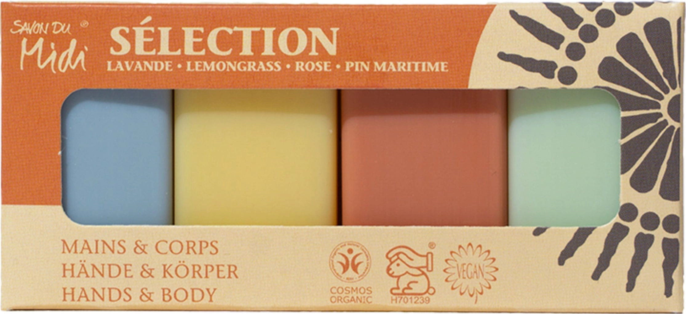 Savon du Midi SÉLECTION KARITÉ Gästeseifen - 1 Set