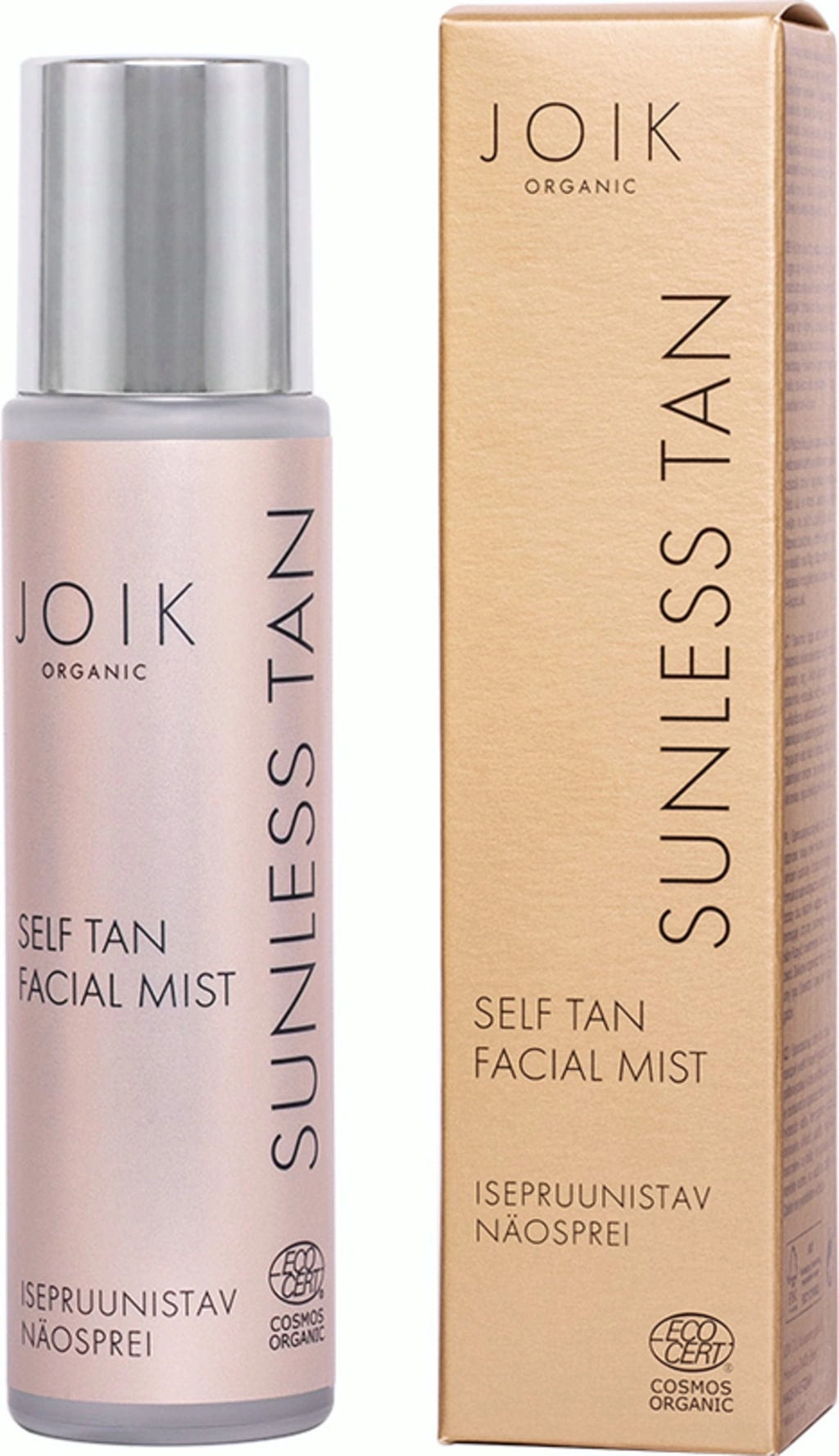 JOIK Organic Sunless Tan Self Tan Facial Mist - 50 ml