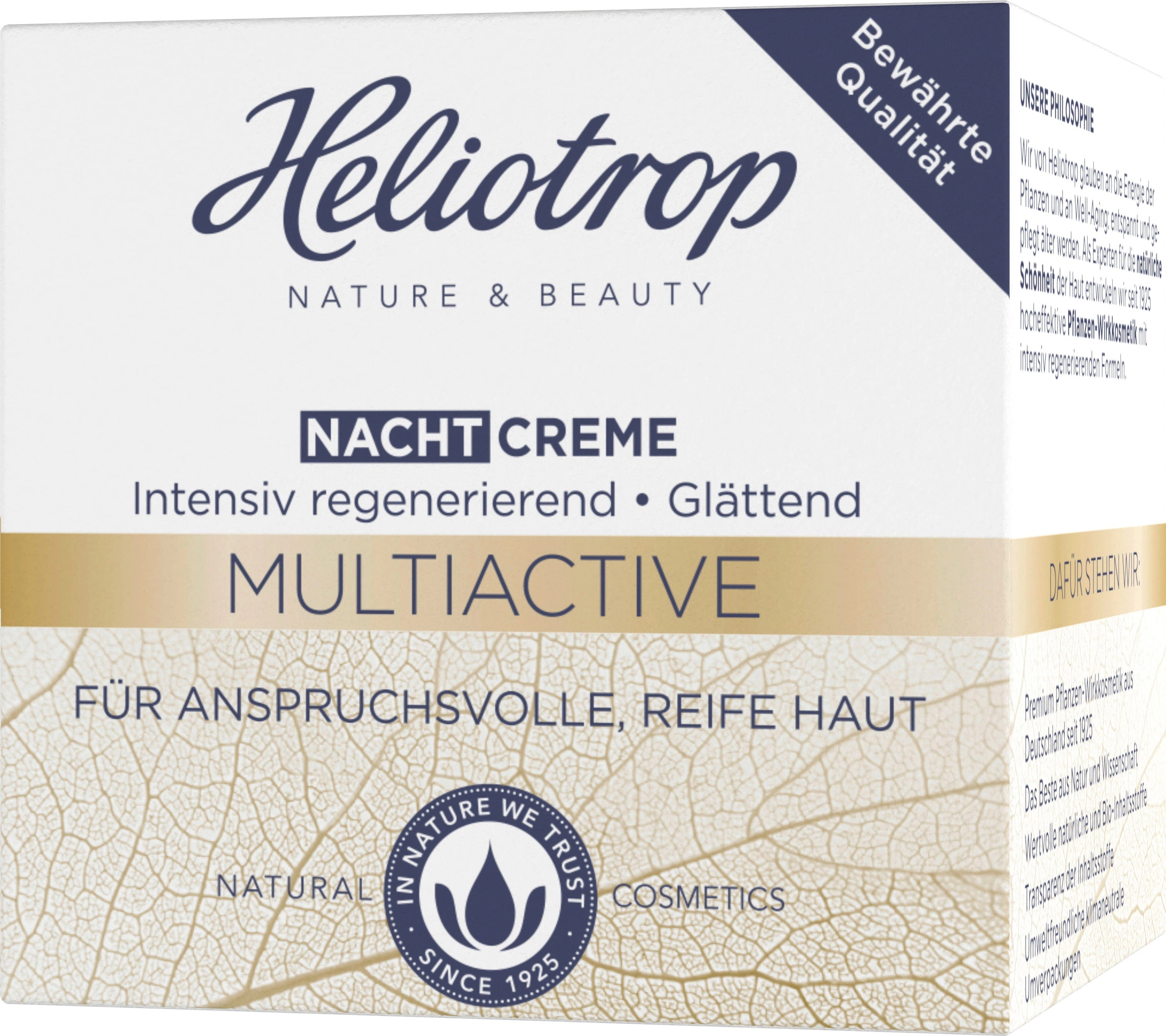 Heliotrop NATURE & BEAUTY MULTIACTIVE Nachtcreme - 50 ml