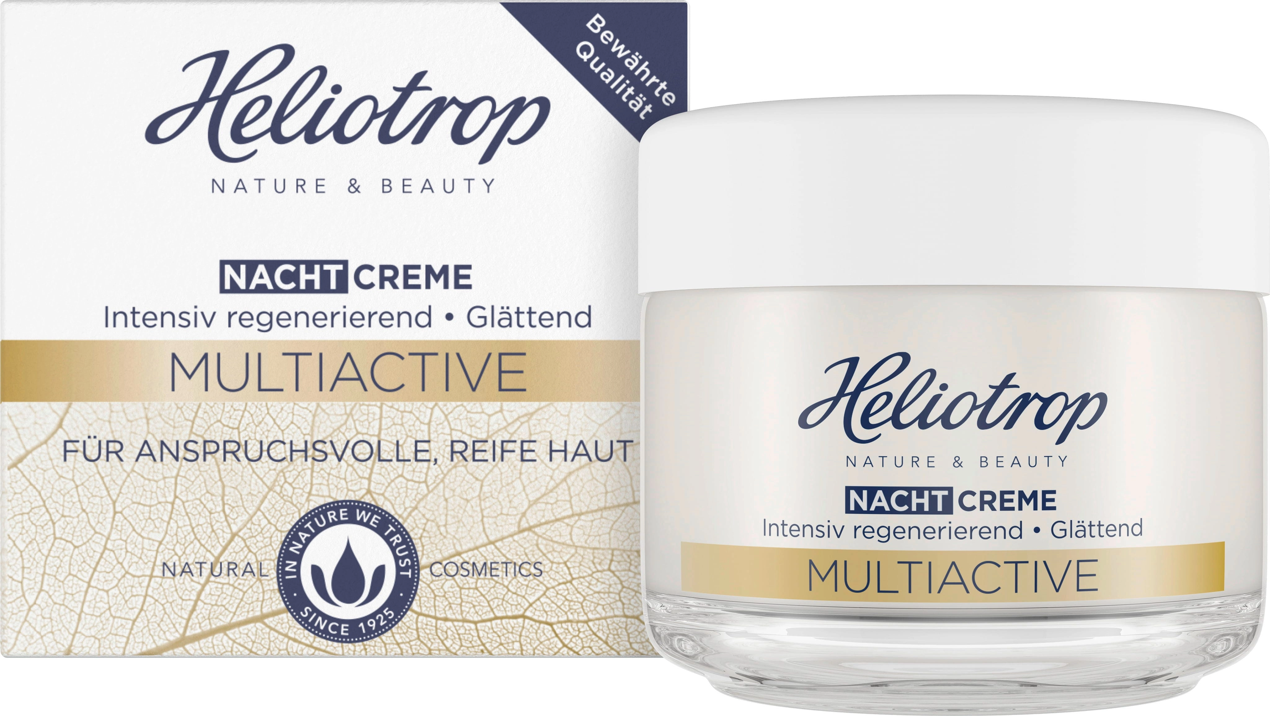 Heliotrop NATURE & BEAUTY MULTIACTIVE Nachtcreme - 50 ml