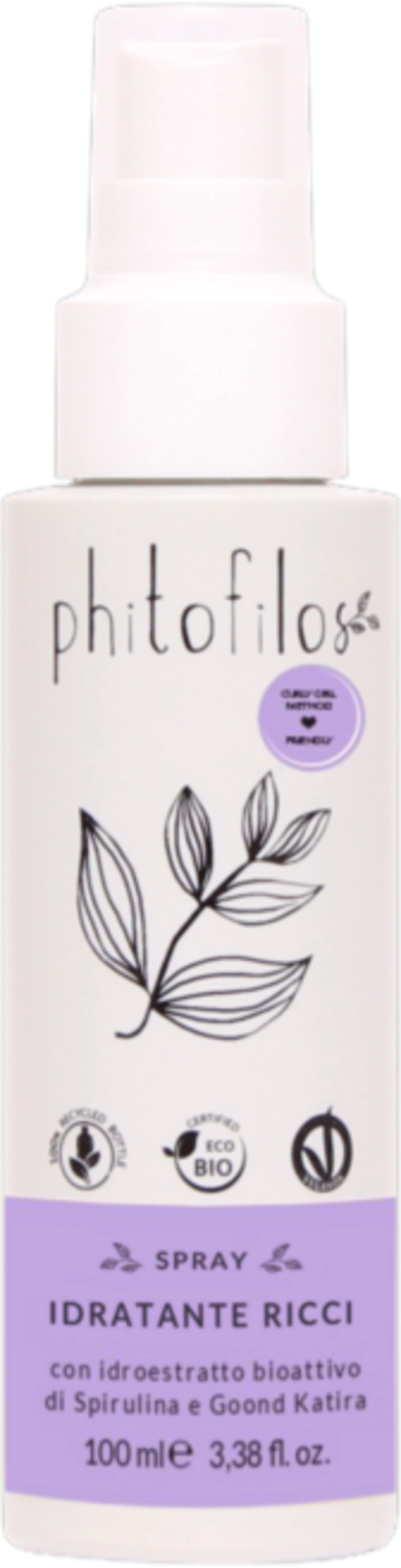 Phitofilos Hydratisierender Locken-Spray - 100 ml