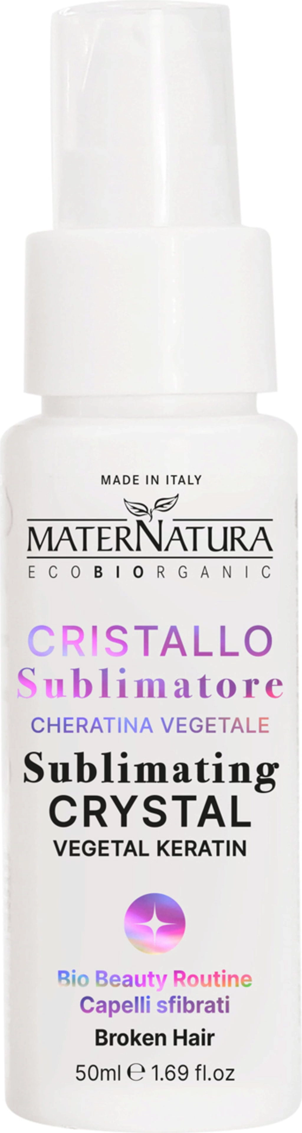 MaterNatura Sublimating Crystal Vegetal Keratin - 50 ml