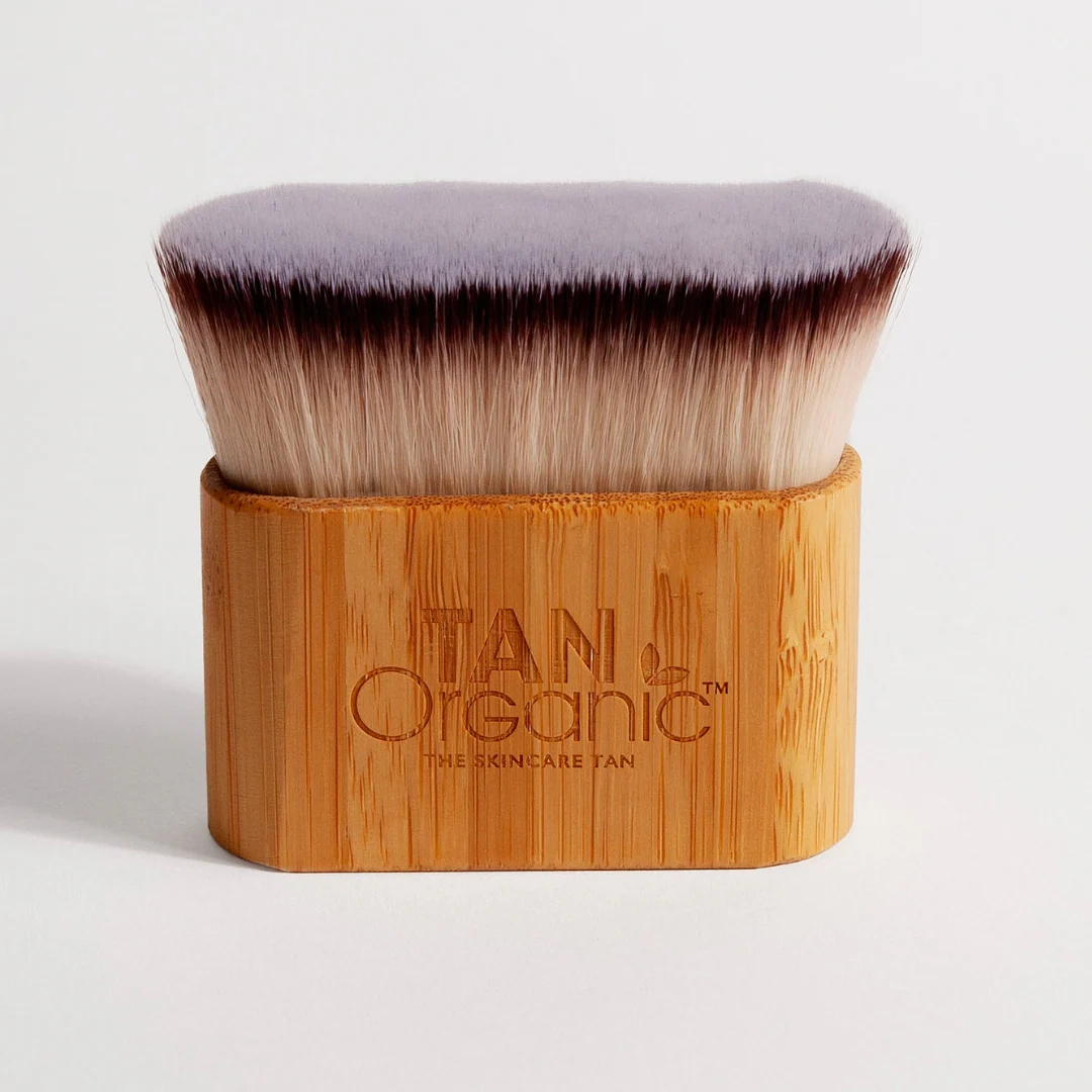 TAN Organic Bamboo Kabuki Body Brush - 1 Stk