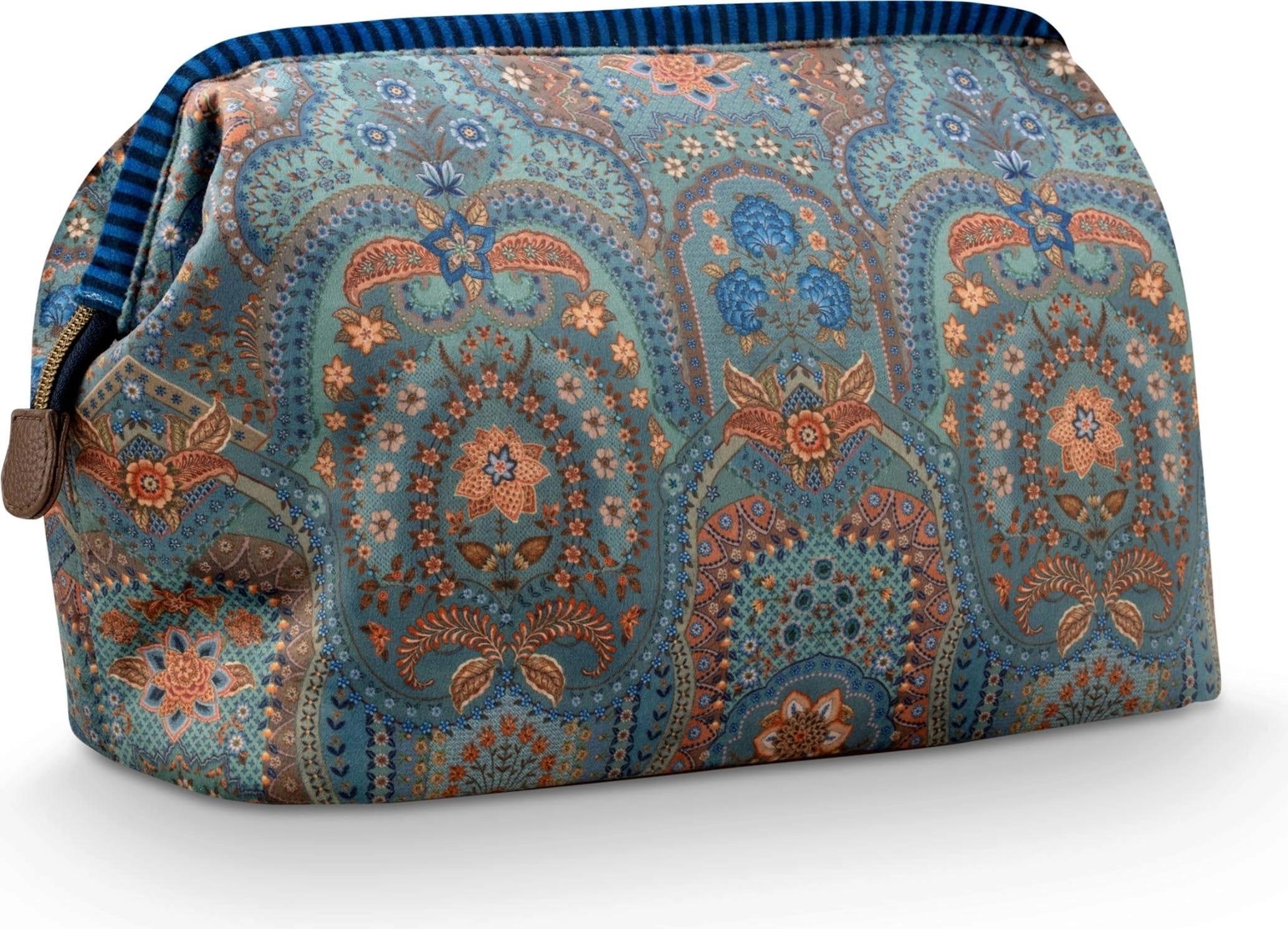 Pip Studio Kosmetiktasche Cooper Jabali, extra groß - Blau