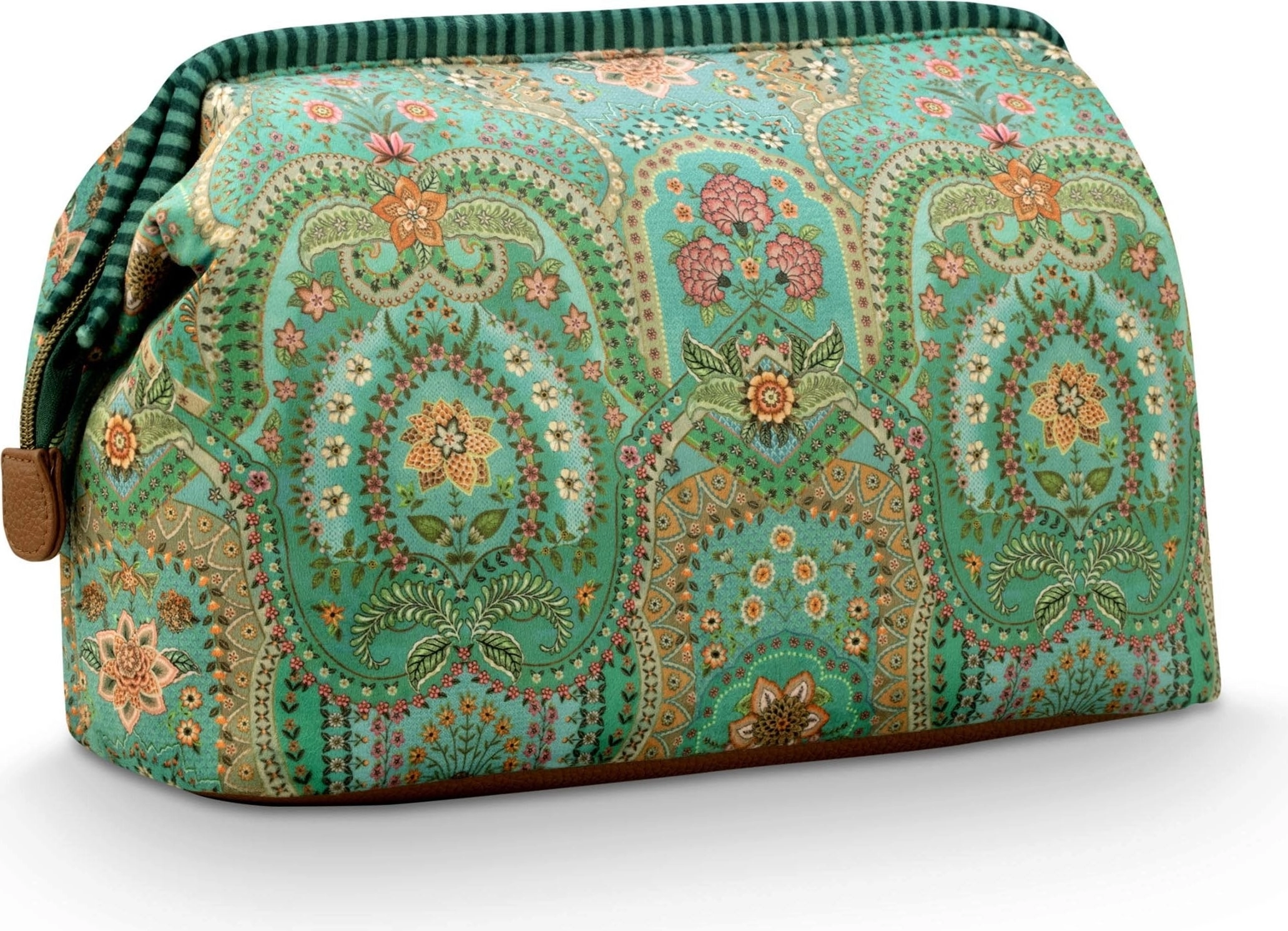 Pip Studio Kosmetiktasche Cooper Jabali, extra groß - Grün