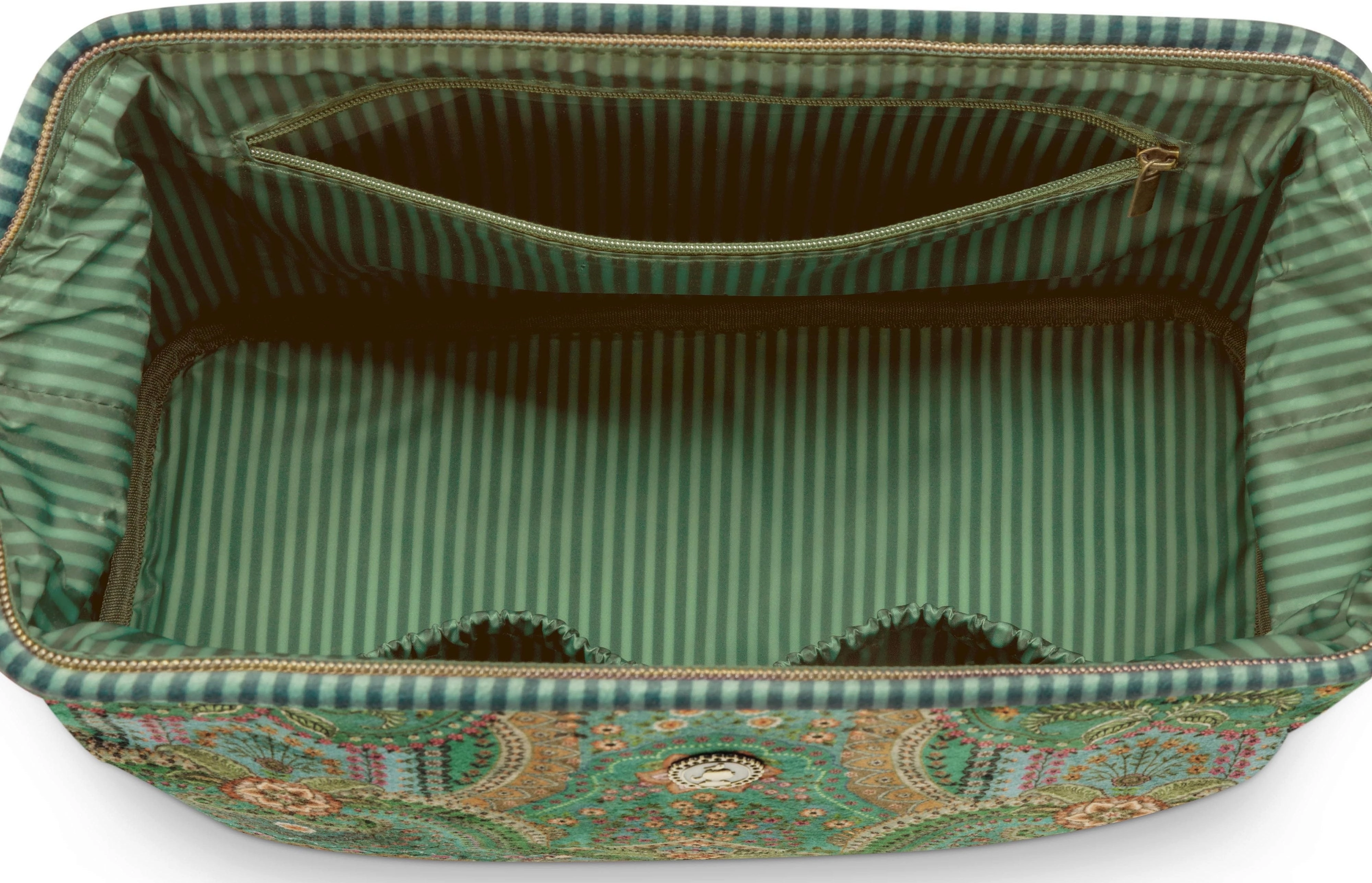 Pip Studio Kosmetiktasche Cooper Jabali, extra groß - Grün