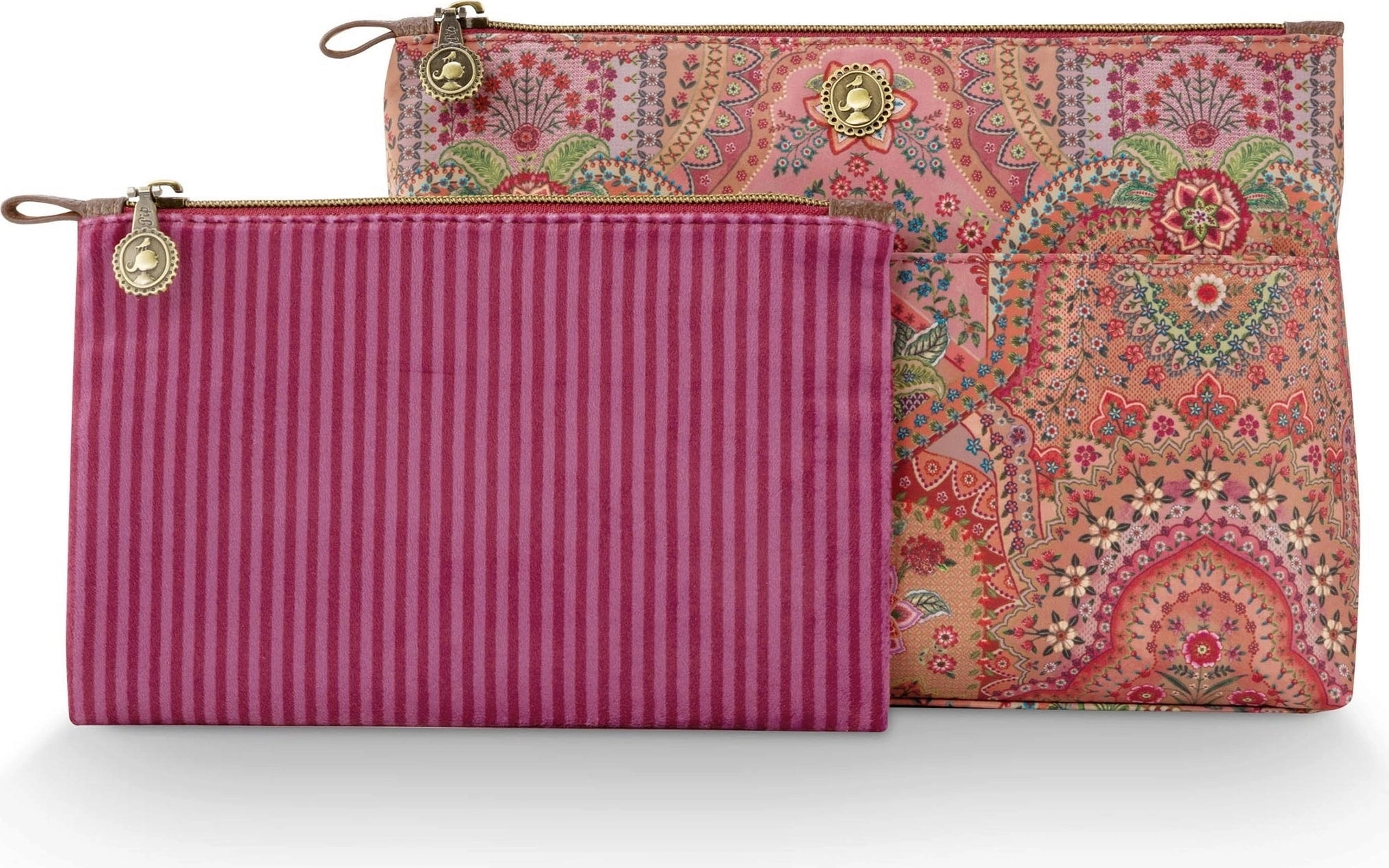 Pip Studio Kosmetiktaschen-Set Caryn Jabali - Rot