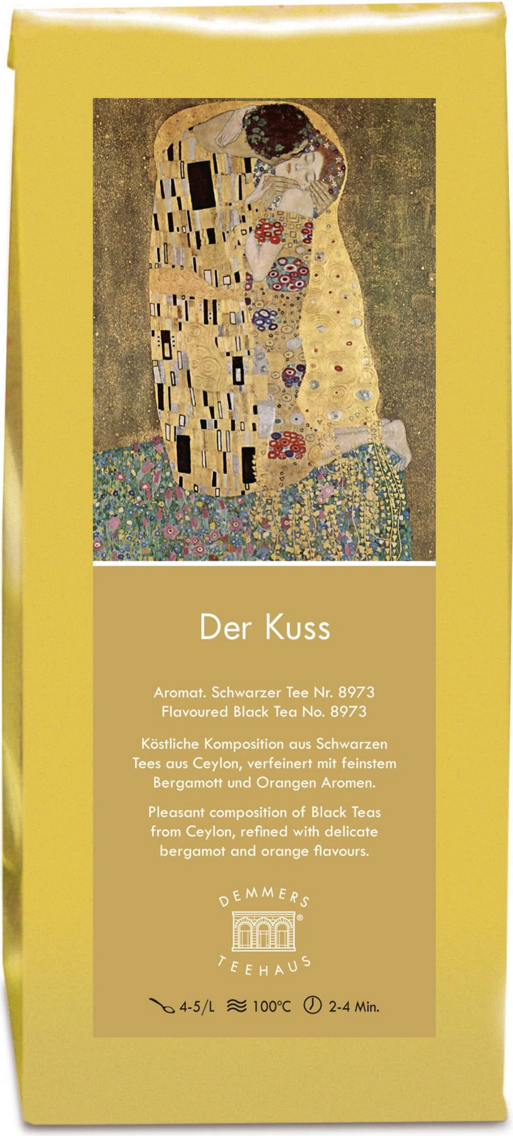 DEMMERS TEEHAUS Schwarztee Der Kuss - 100 g